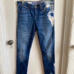 GAP 1969 ACID WASH ALWAYS SKINNY JEANS SIZE 27/4